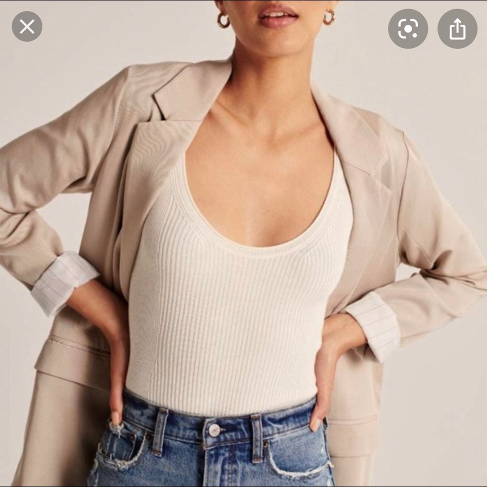 NWOT Abercrombie sweater bodysuit